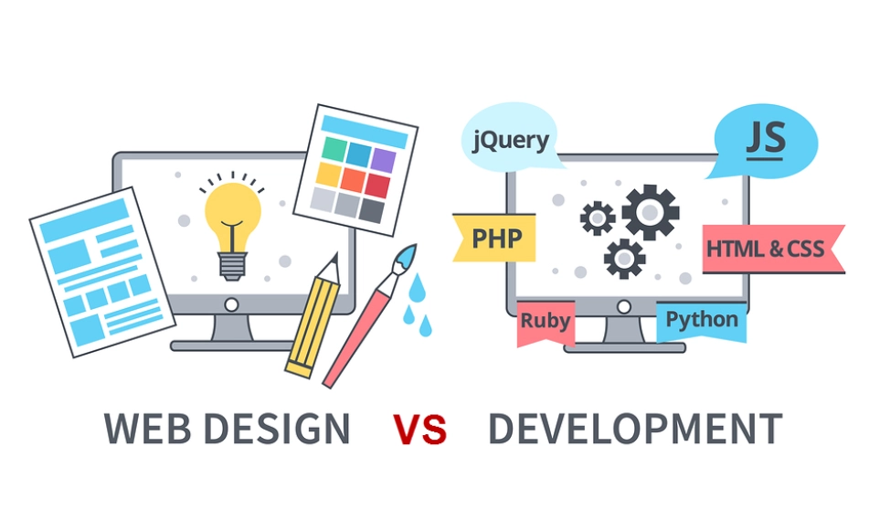 Difference between Web Design and Web Development Explained