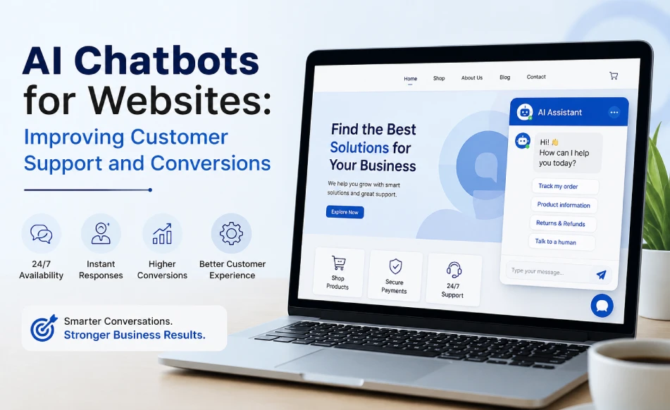 AI Chatbots for Websites: Improving Customer Support and Conversions