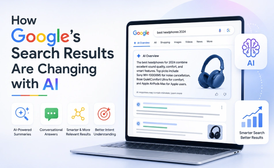 How Google’s Search Results Are Changing with AI
